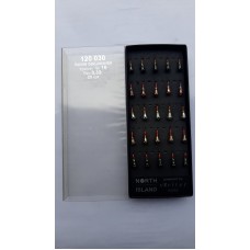 Мормишка вольфрам  120 030 крапля секційна/бісер Ø 3 вага 0,49